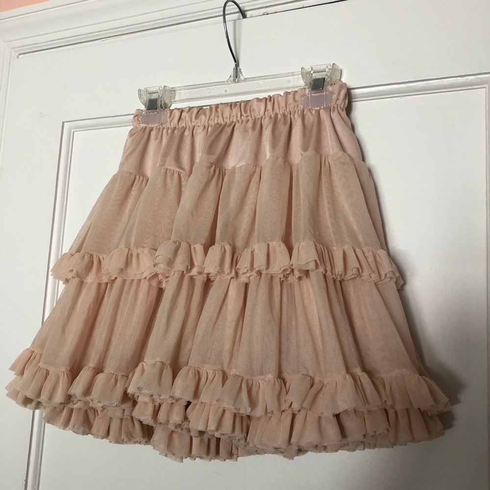 American Apparel Ruffled Skirt